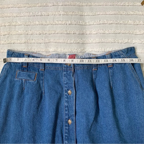 Marisa Canvas Denim A- Line Skirt Women’s L14 - Picture 7 of 14